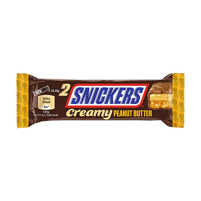 Snickers Creamy Peanut (24x36.5g)