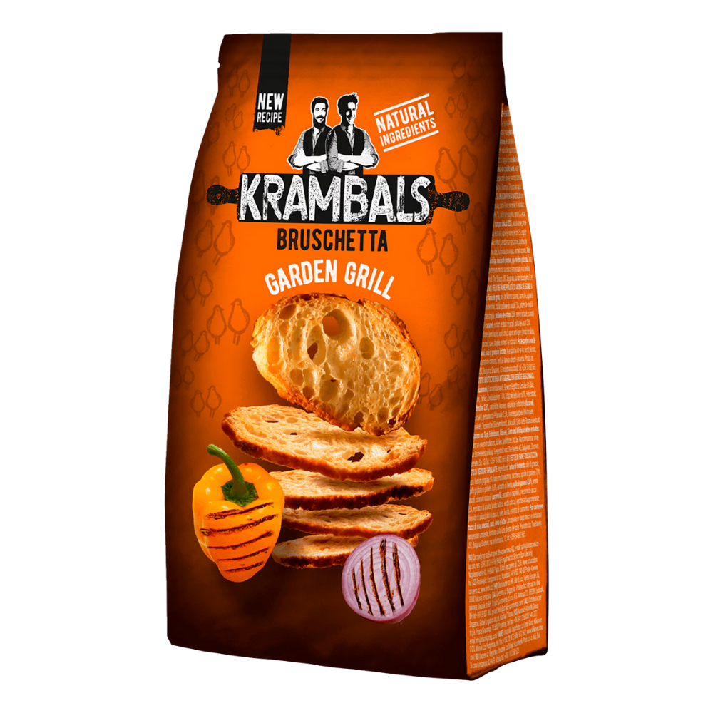 Krambals Bread Chips Grill Flavored (12x70g)