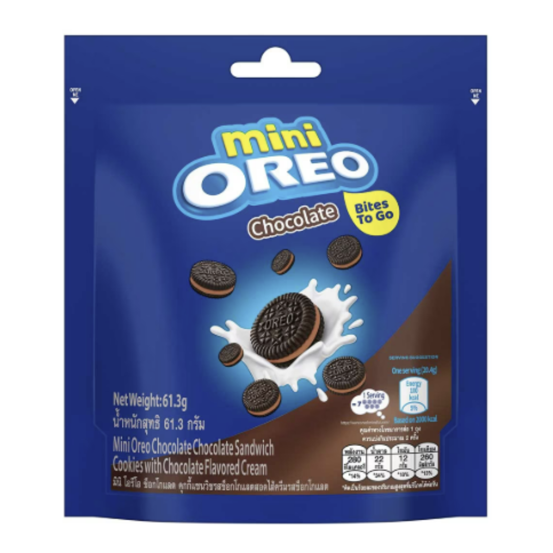 Oreo Mini Biscuit Chocolate Pouch (24x61.3g)