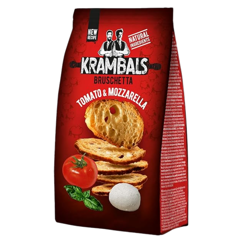 Krambals Bread Chips Tomato & Mozzarela (12x70g)