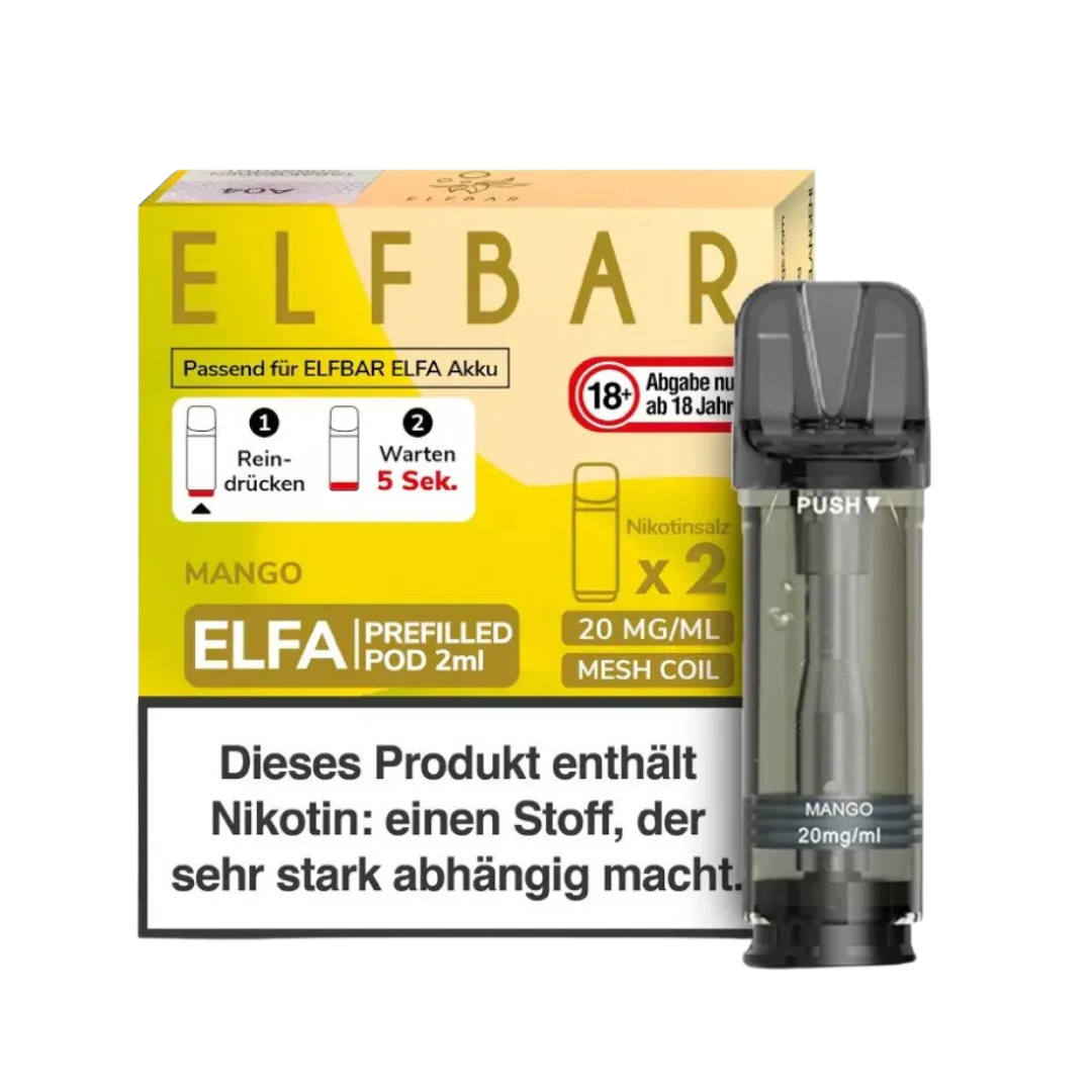 Elfbar Pods Mango 2er Pack (10x4ml)