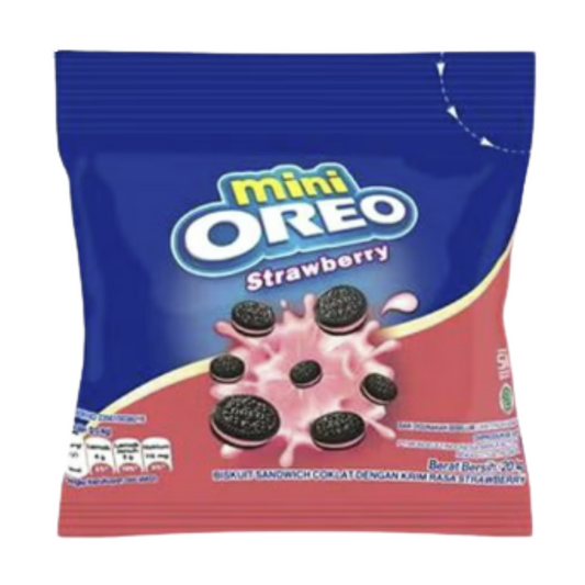 Oreo Mini Strawberry Pouch (6x10x20,4g)