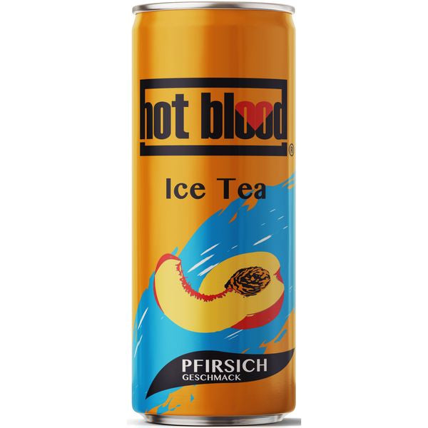 Hot Blood Ice Tea Peach (24x330ml)