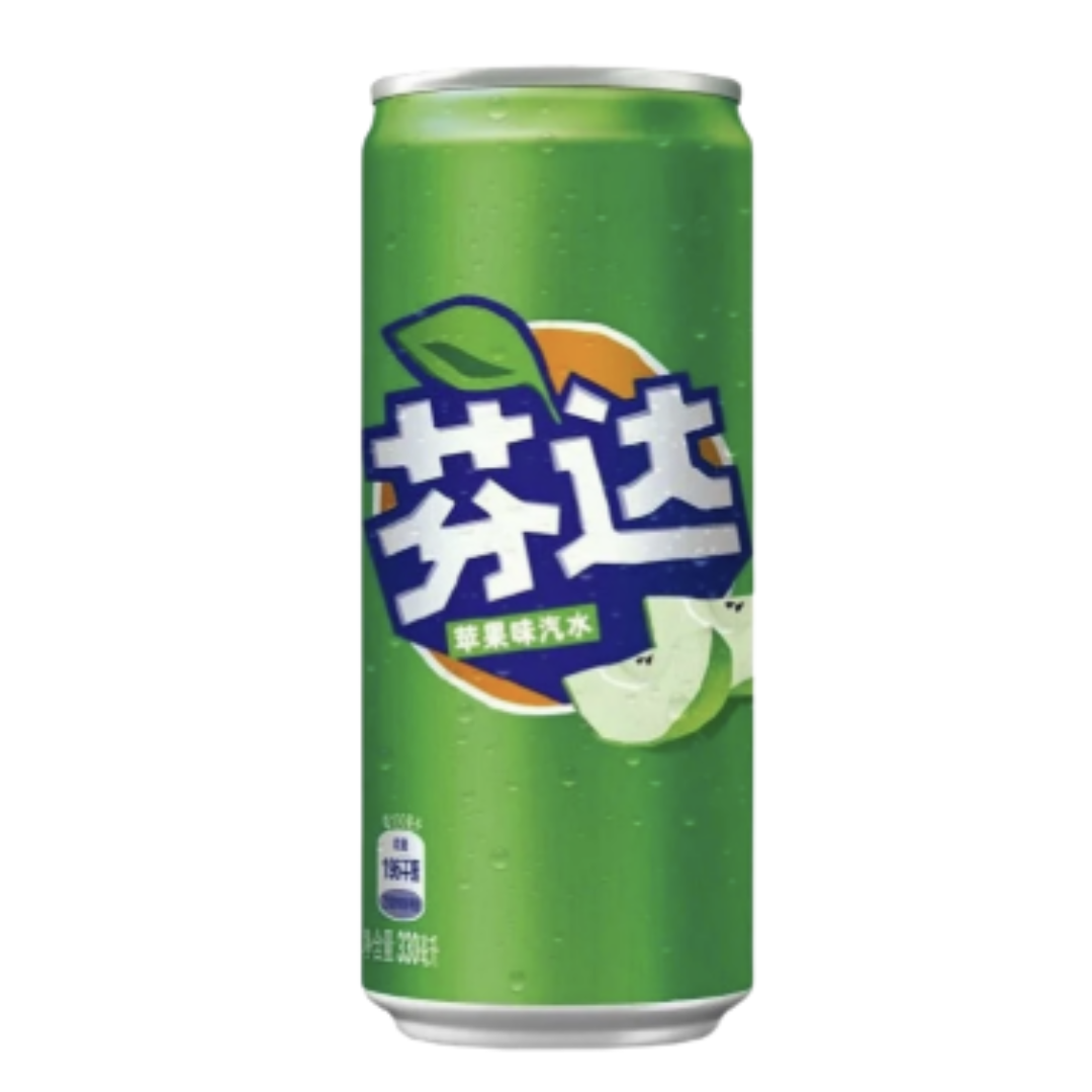 Fanta Green Apple China (24x330ml)
