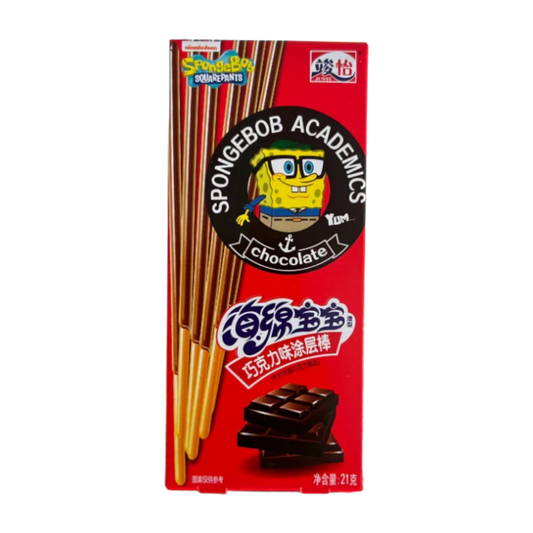 Spongebob Coated Stick Chocolate (36x21g)