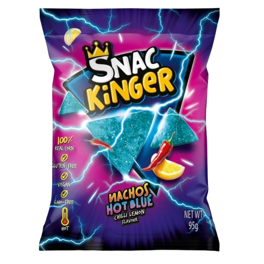 SnackKinger Hot Blue Nacho (12x95g)