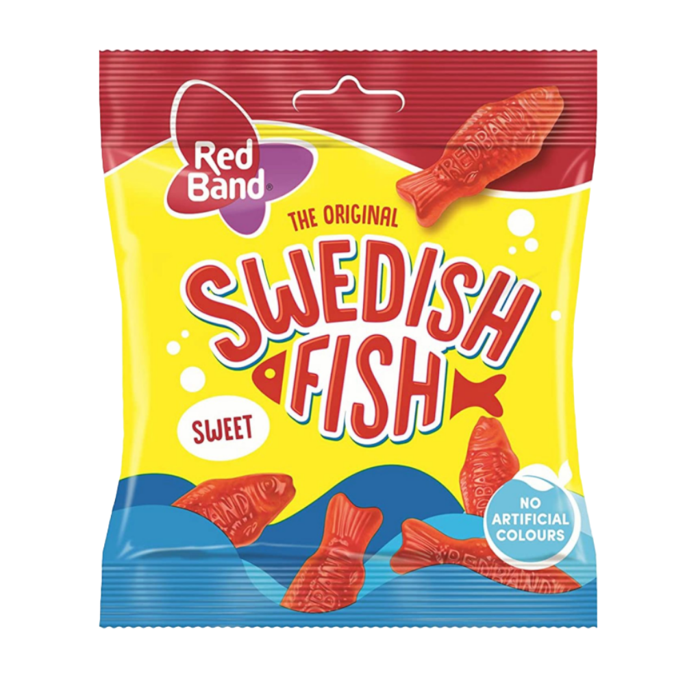 Swedish Fish Red Ribbon (24x100g)