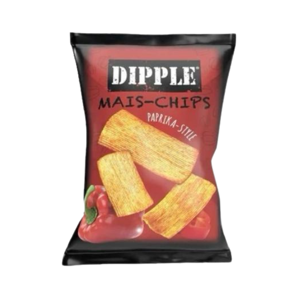 Dipple Corn Chips Paprika Style (26x90g)