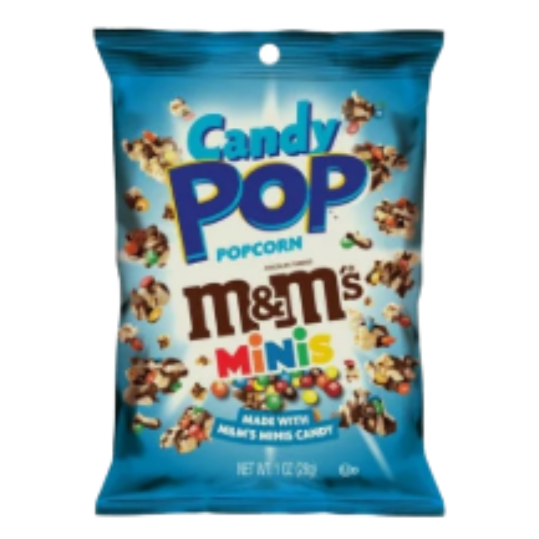 Candy Pop M&M Mini Popcorn (8x8x28g)