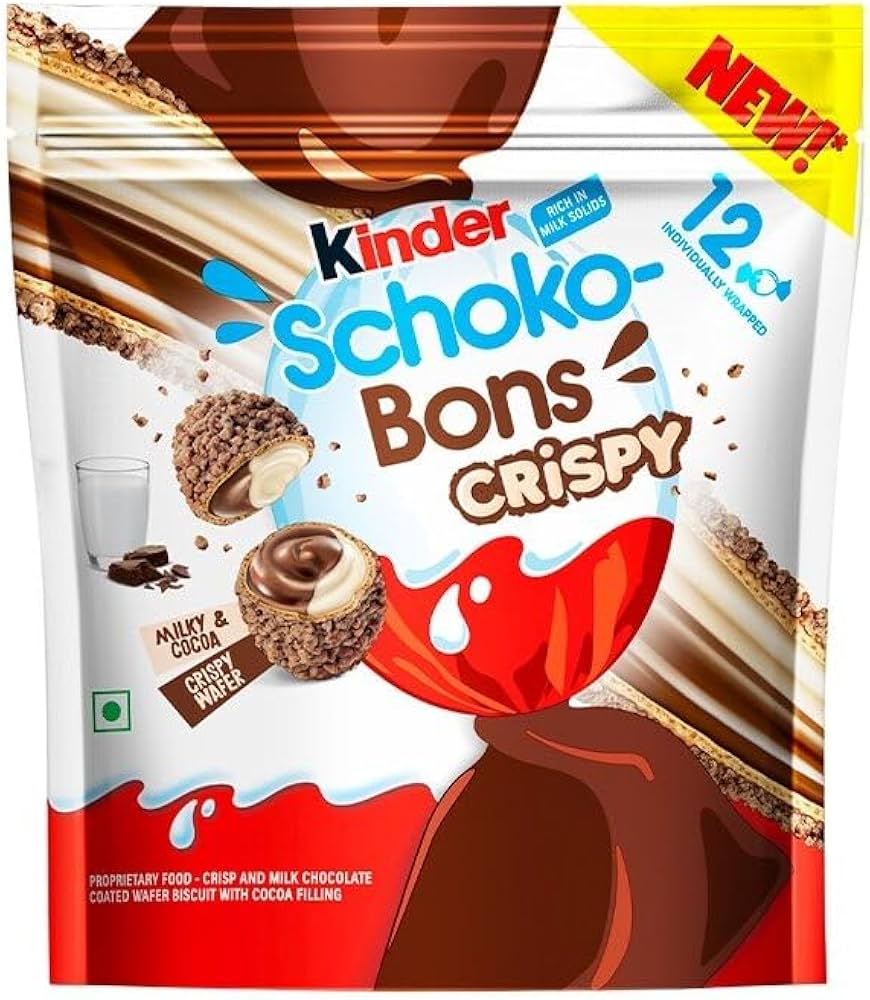 Kinder Schokobon Crispy T12 (4x12x67.2g)
