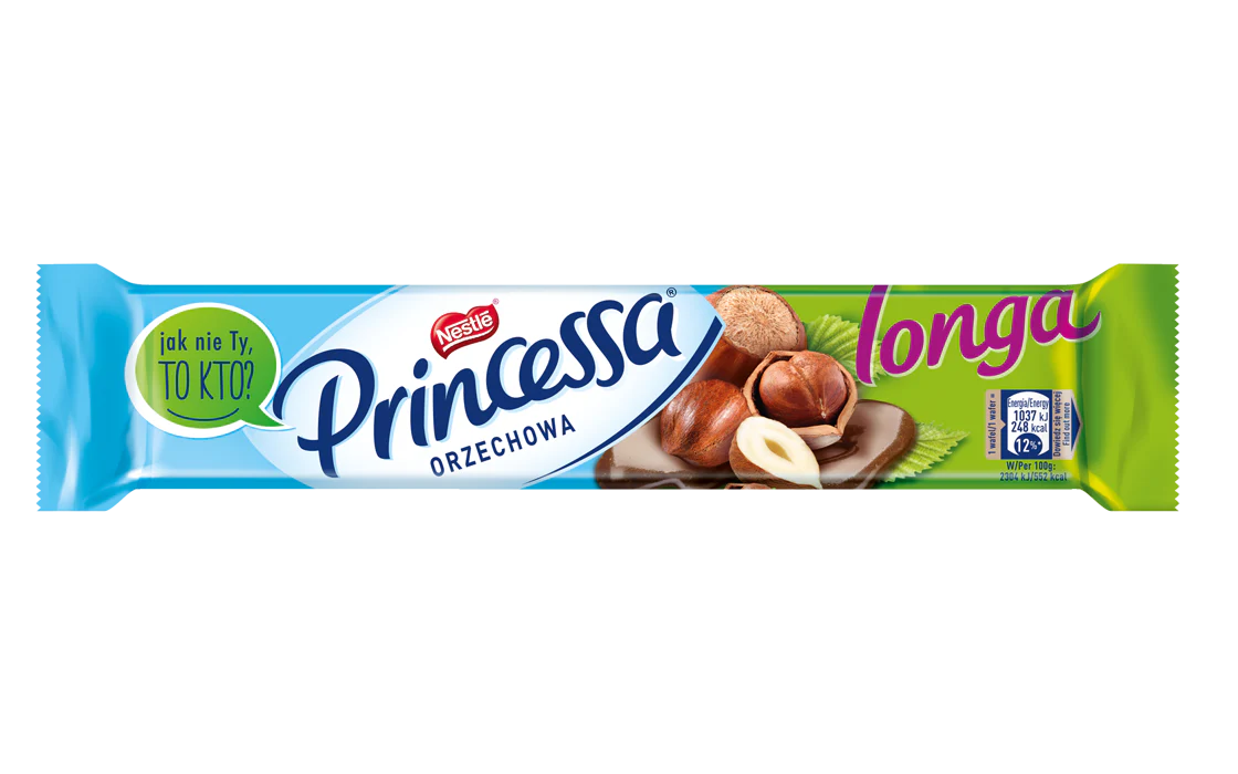 Princessa Longa Hazelnut (30x40g)