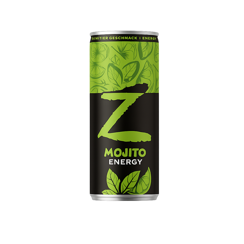 Hot Blood Z Mojito Energy Drink (24x250ml)