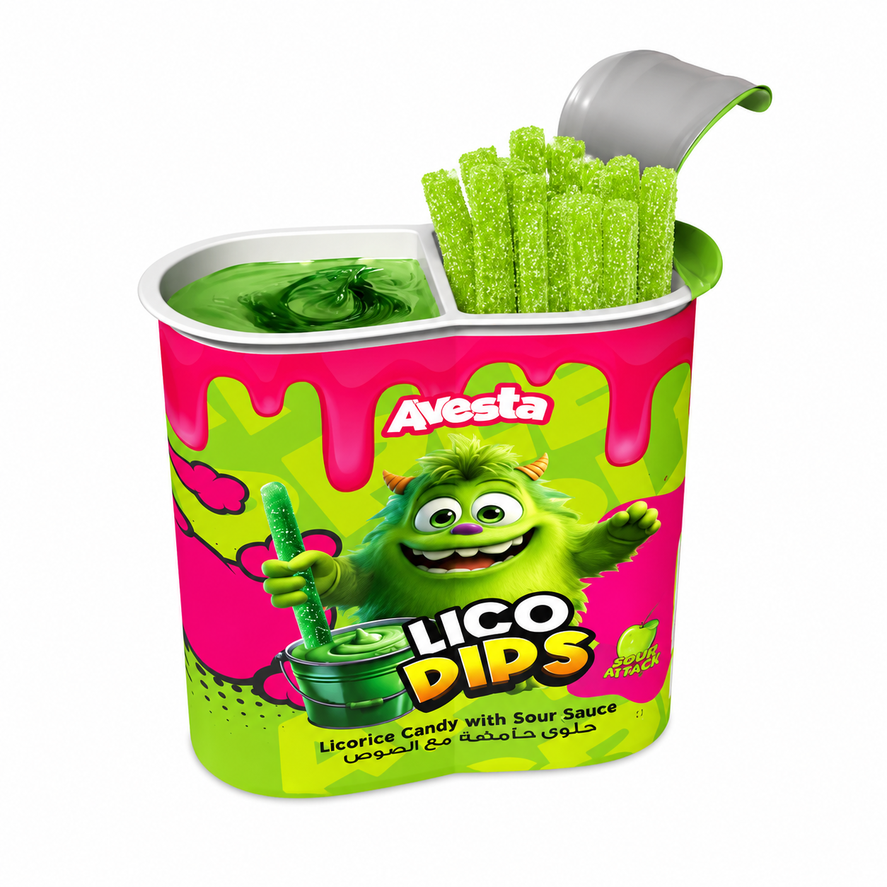 Avesta Lico Dips Apple Display (12x40g)