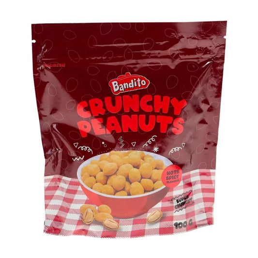 Bandito Crunchy Peanut Hot Spicy (30x100g)