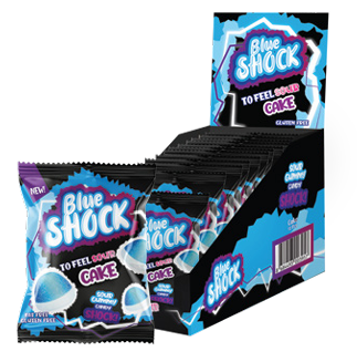 Halal Blue Shock Sour Cake (4x12x80g)