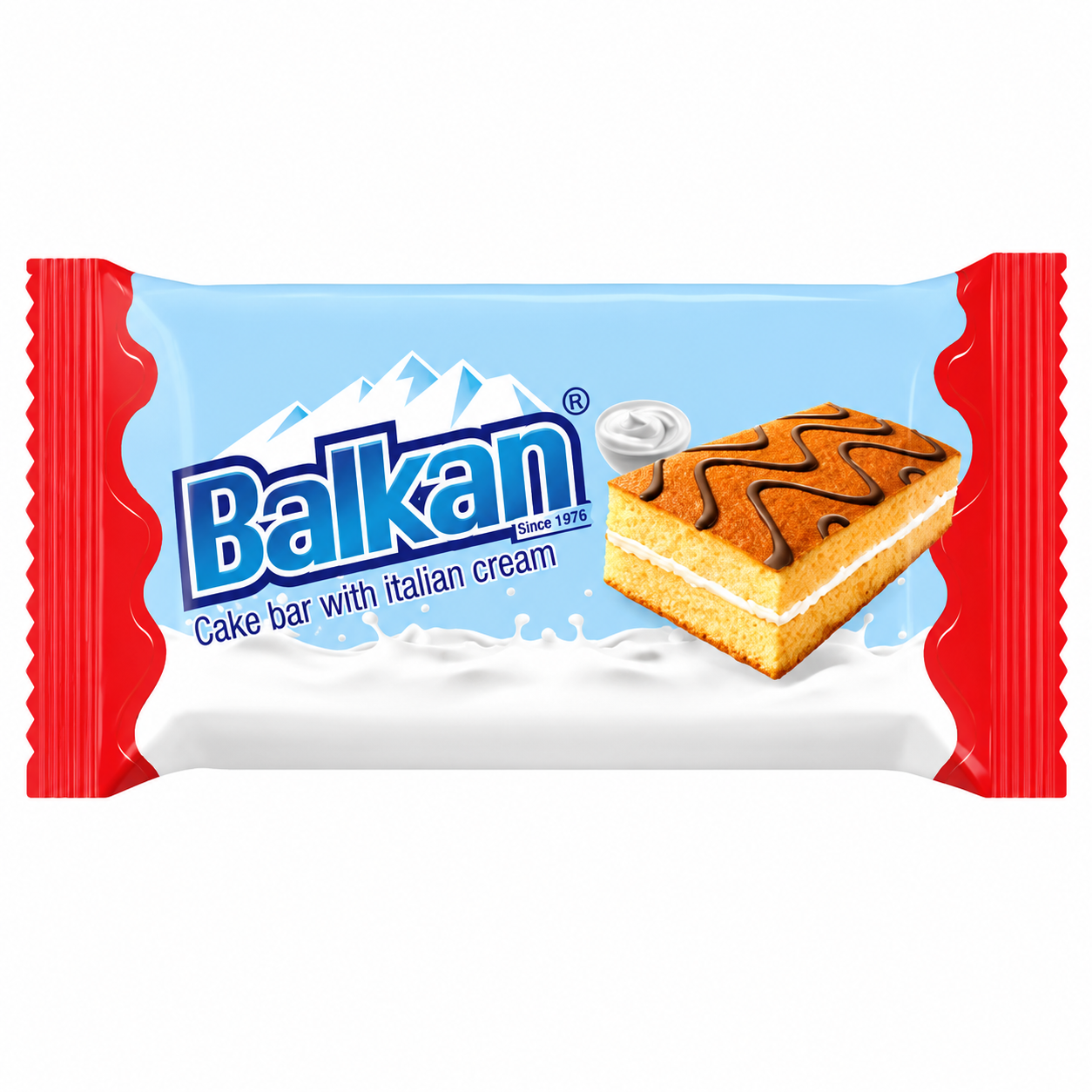 Cake Bar BALKAN Italian Cream (27x30g)