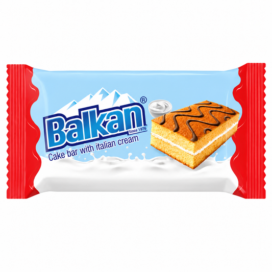 Cake Bar BALKAN Italian Cream (27x30g)