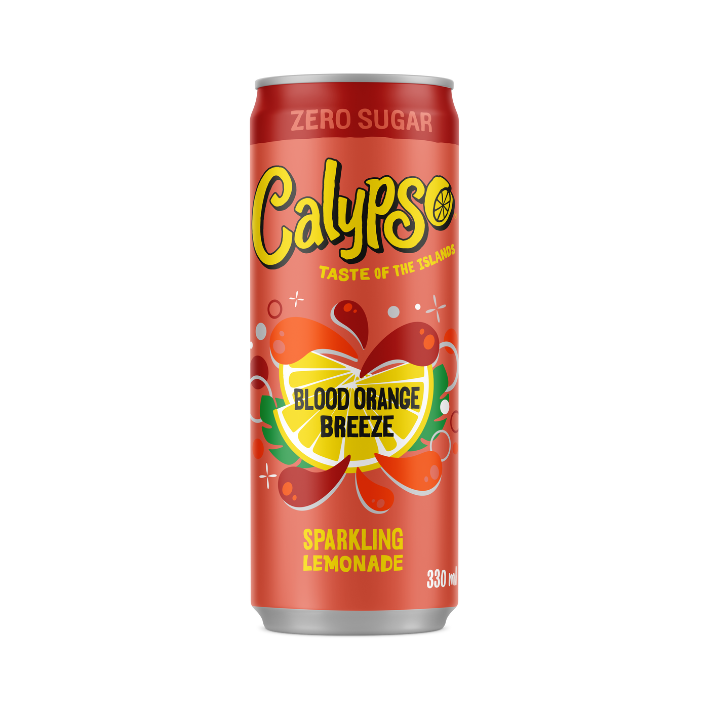 Calypso Blood Orange Zero Sugar (12x330ml)