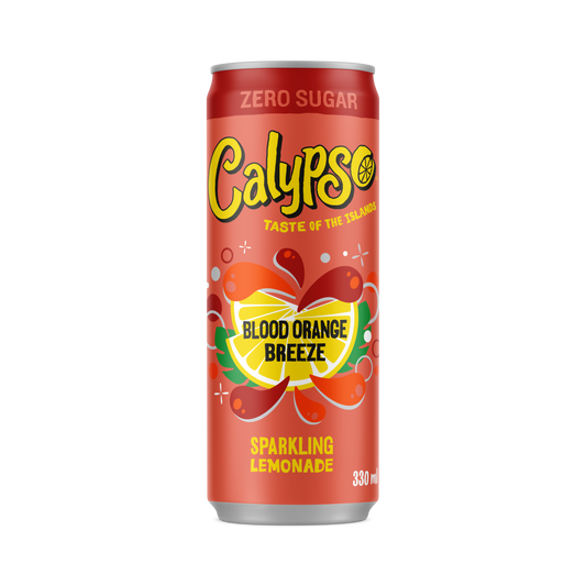 Calypso Blood Orange Zero Sugar (12x330ml)