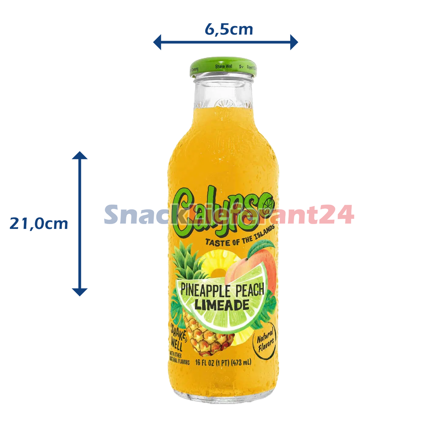 Calypso Pineapple Peach Lemonade (12x473ml)
