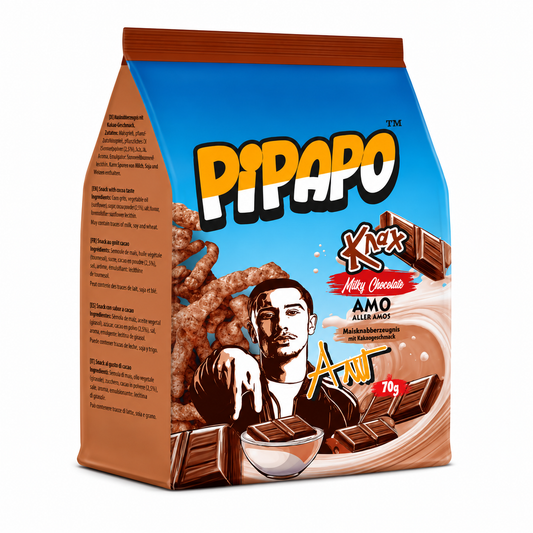 Pipapo AMO Knax Milky Chocolate (24x70g)