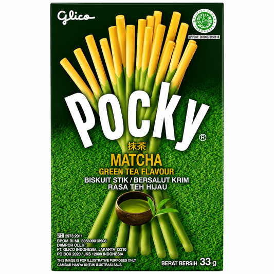 Pocky Matcha Green Tea (10x33g)