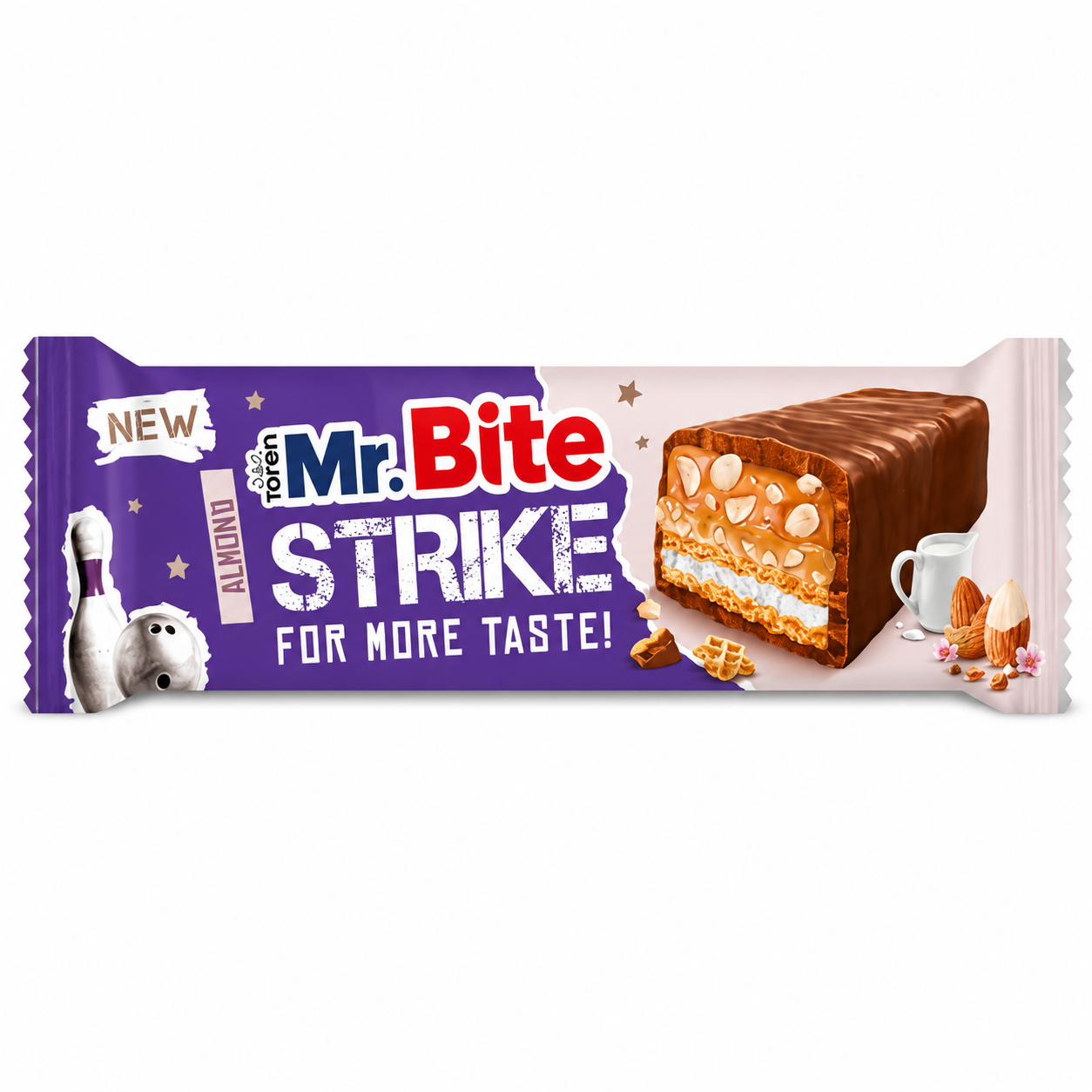 MR. Bite Strike Almond (6x24x40g)