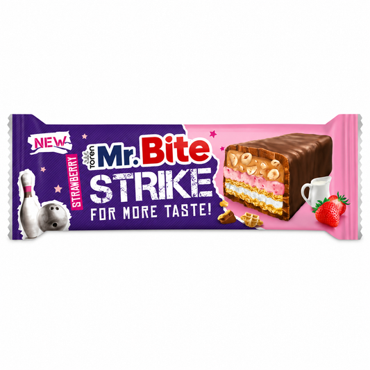 MR. Bite Strike Strawberry (6x24x40g)