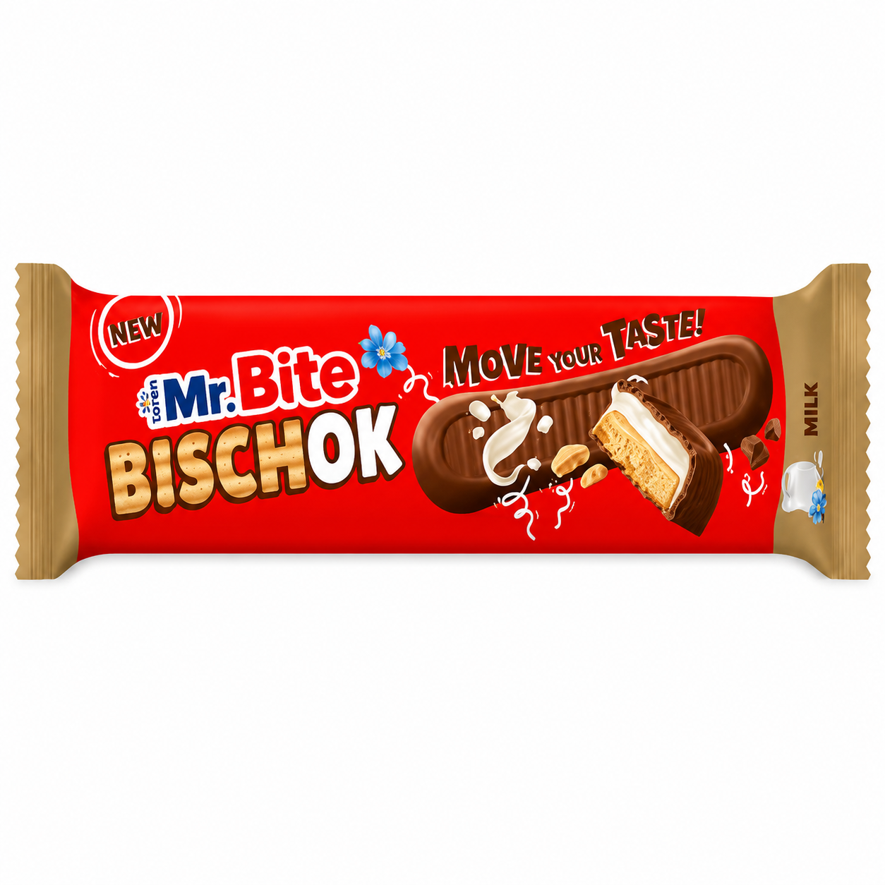 MR. Bite Bischok Milk (6x24x35g)