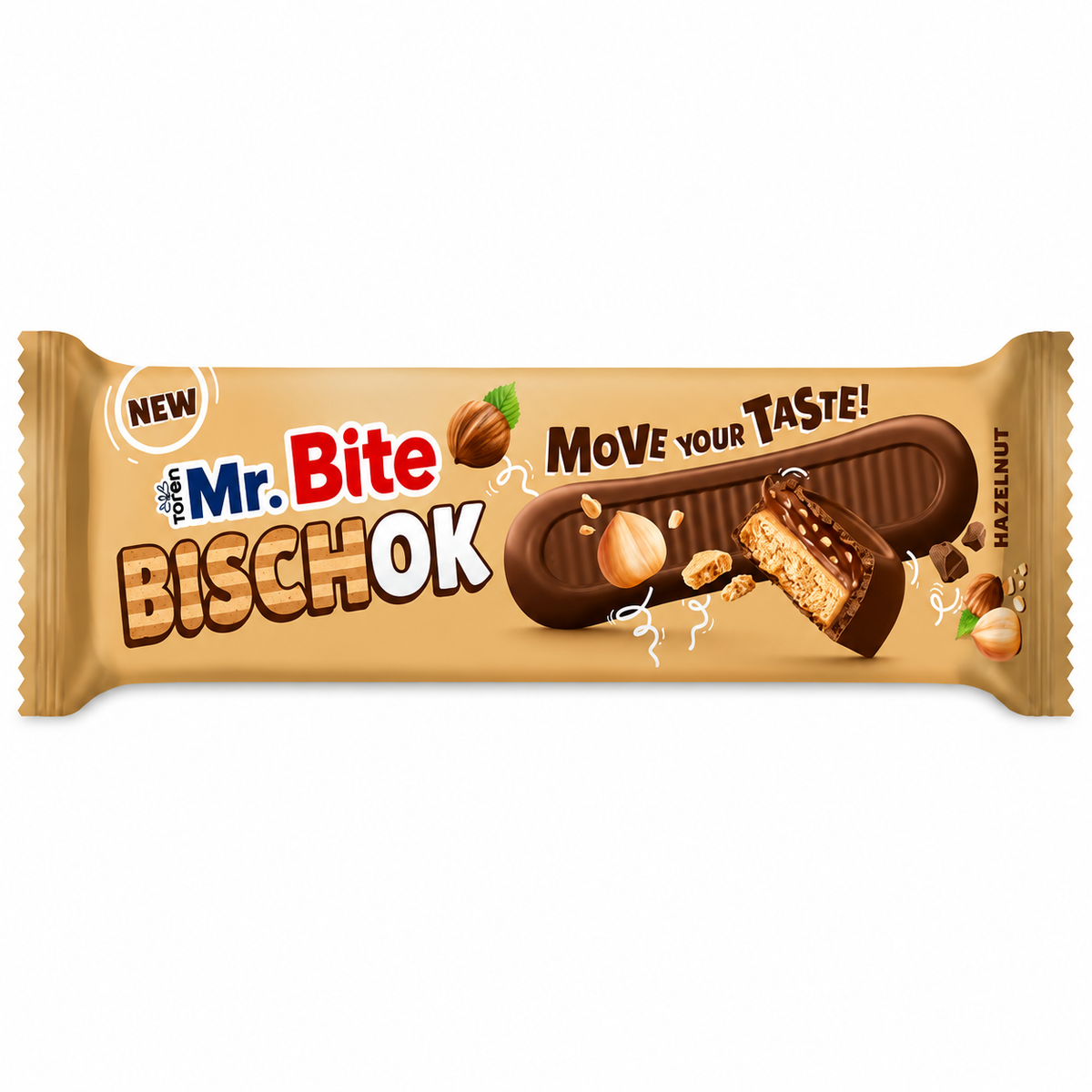 MR. Bite Bischok Hazelnut (6x24x35g)