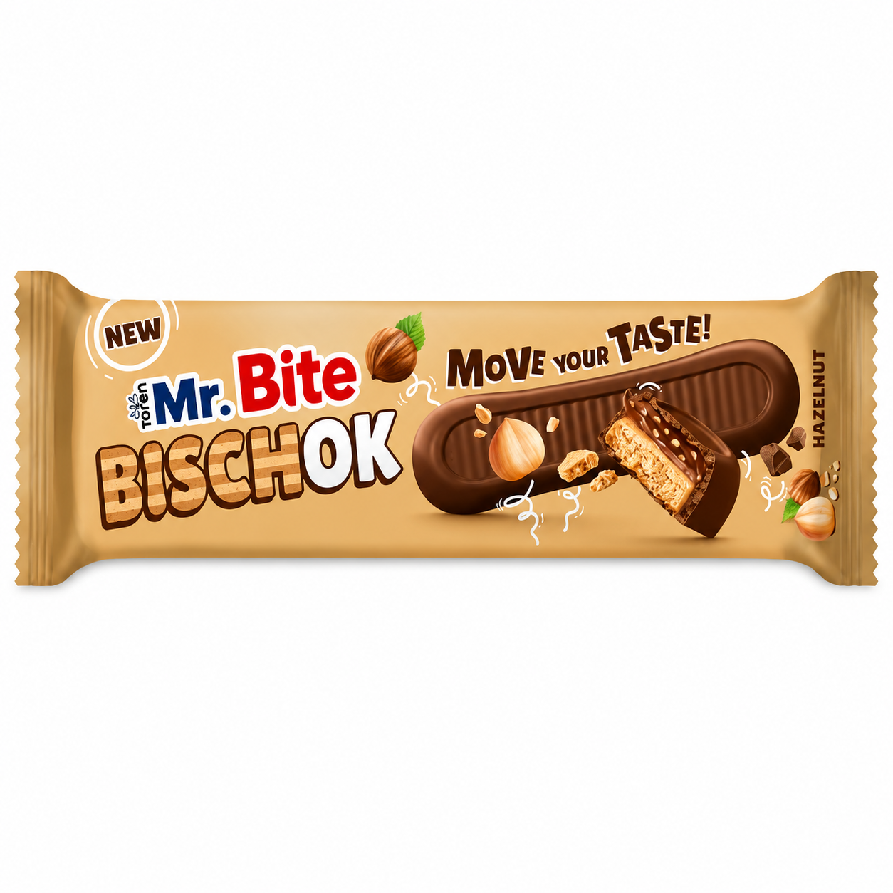 MR. Bite Bischok Hazelnut (6x24x35g)