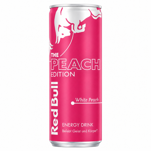 Red Bull White Peach Edition (24x250ml)