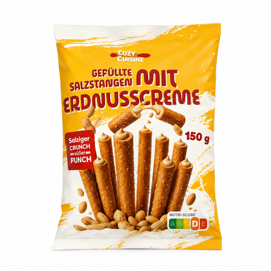 Cozy Cuisine Peanut Crunch Filled Sticks (24x150g)