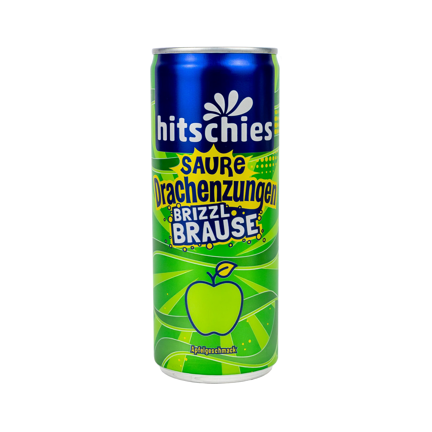 Hitschies Sour Dragon Tongues Brizzl Fizzy Apple (24x250ml)