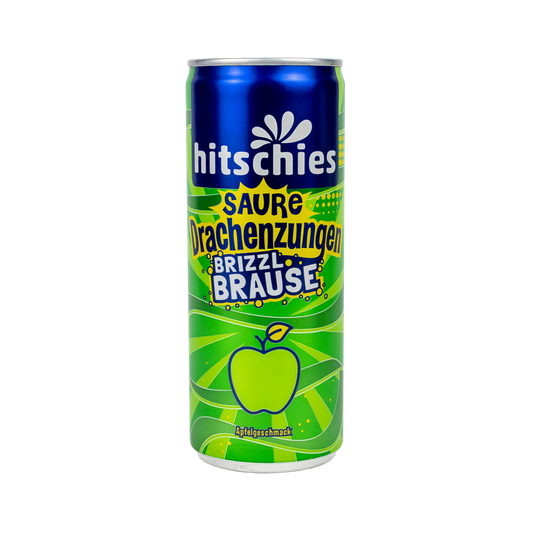 Hitschies Saure Drachenzungen brizzl Brause Apfel (24x250ml)