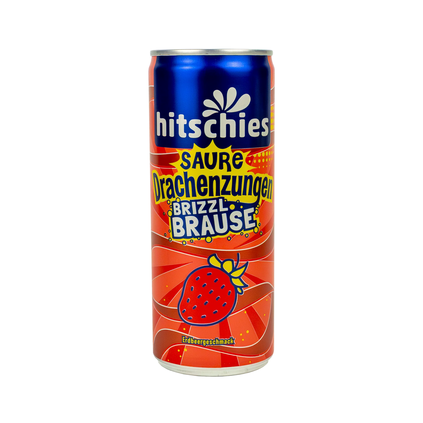 Hitschies Saure Drachenzungen brizzl Brause Erdbeer (24x250ml)