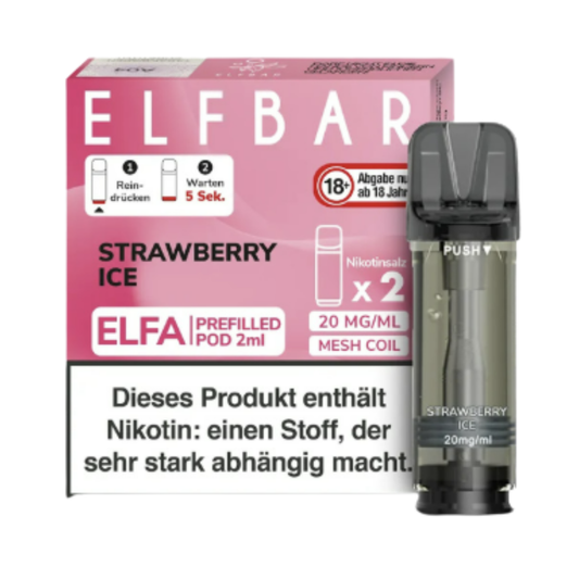 Elfbar Pods Strawberry Ice (10x2)