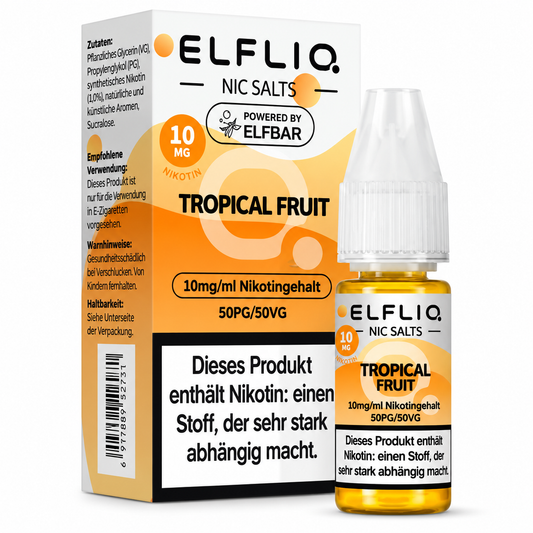 ELFLIQ Liquid Tropical Fruit 10mg (10x10ml)