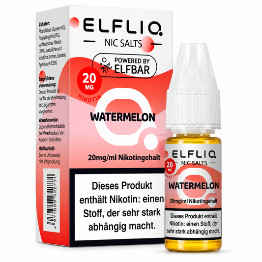 ELFLIQ Liquid Watermelon 20mg (10x10ml)