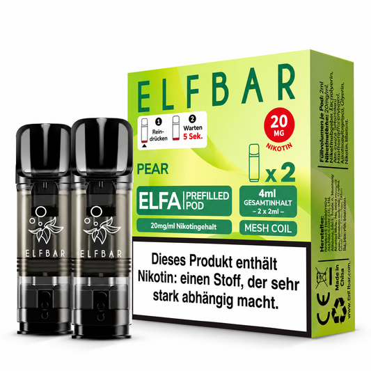 Elfbar Pods Pear 2ml (10x2er Pack)