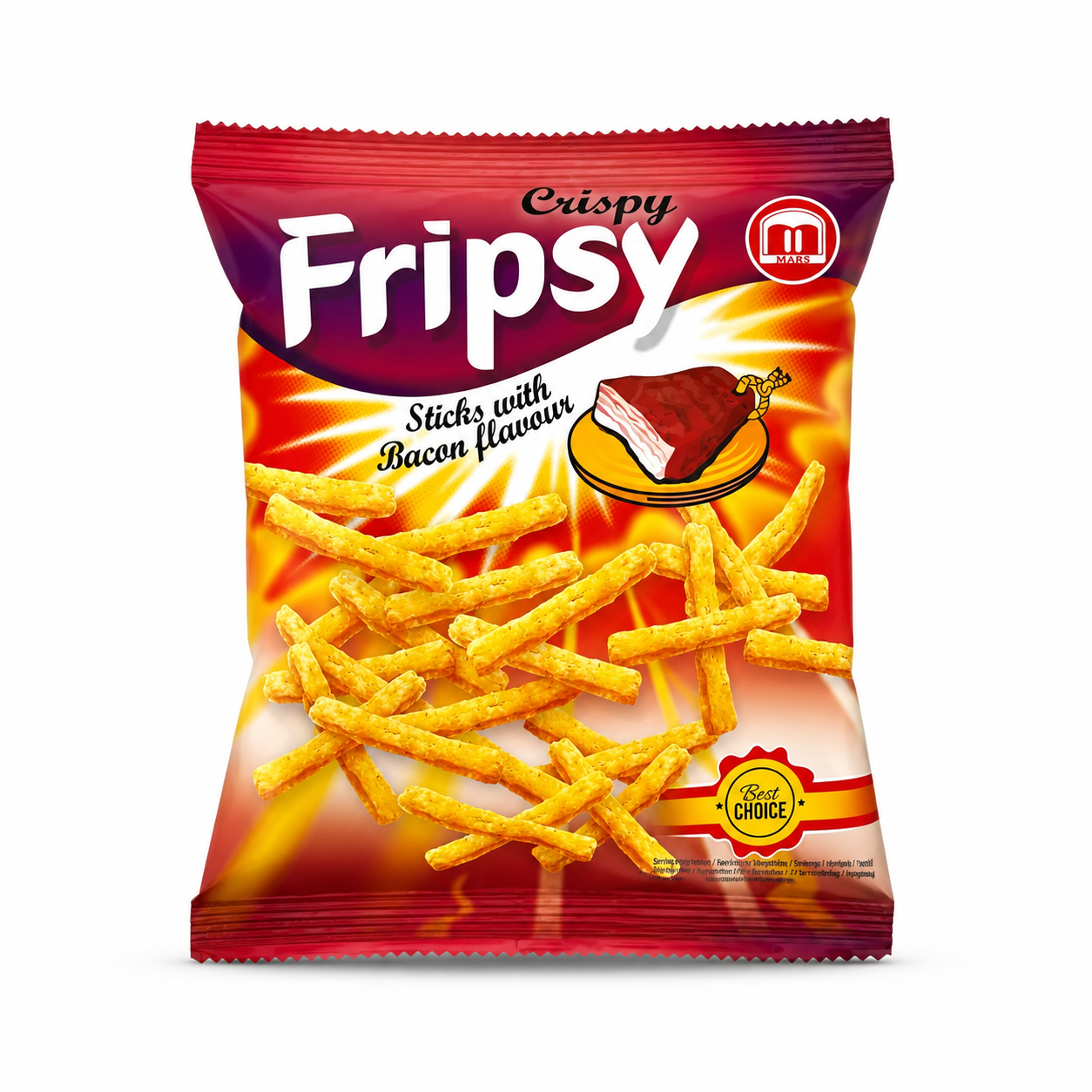 Fripsy Sticks Crispy Bacon (25x50g)