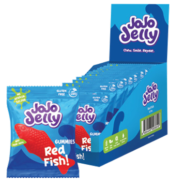 Jojo Jelly Red Fish (4x12x80g)