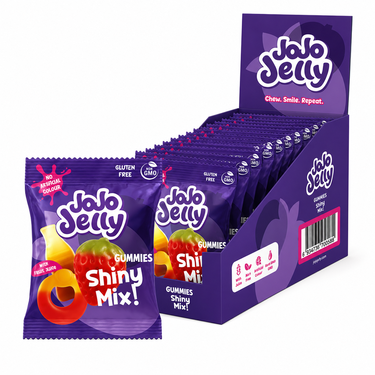 Jojo Jellly Shiny Mix (4x12x80g)