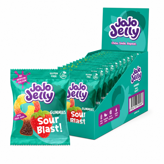 Jojo Jellly Sour Blast (4x12x80g)