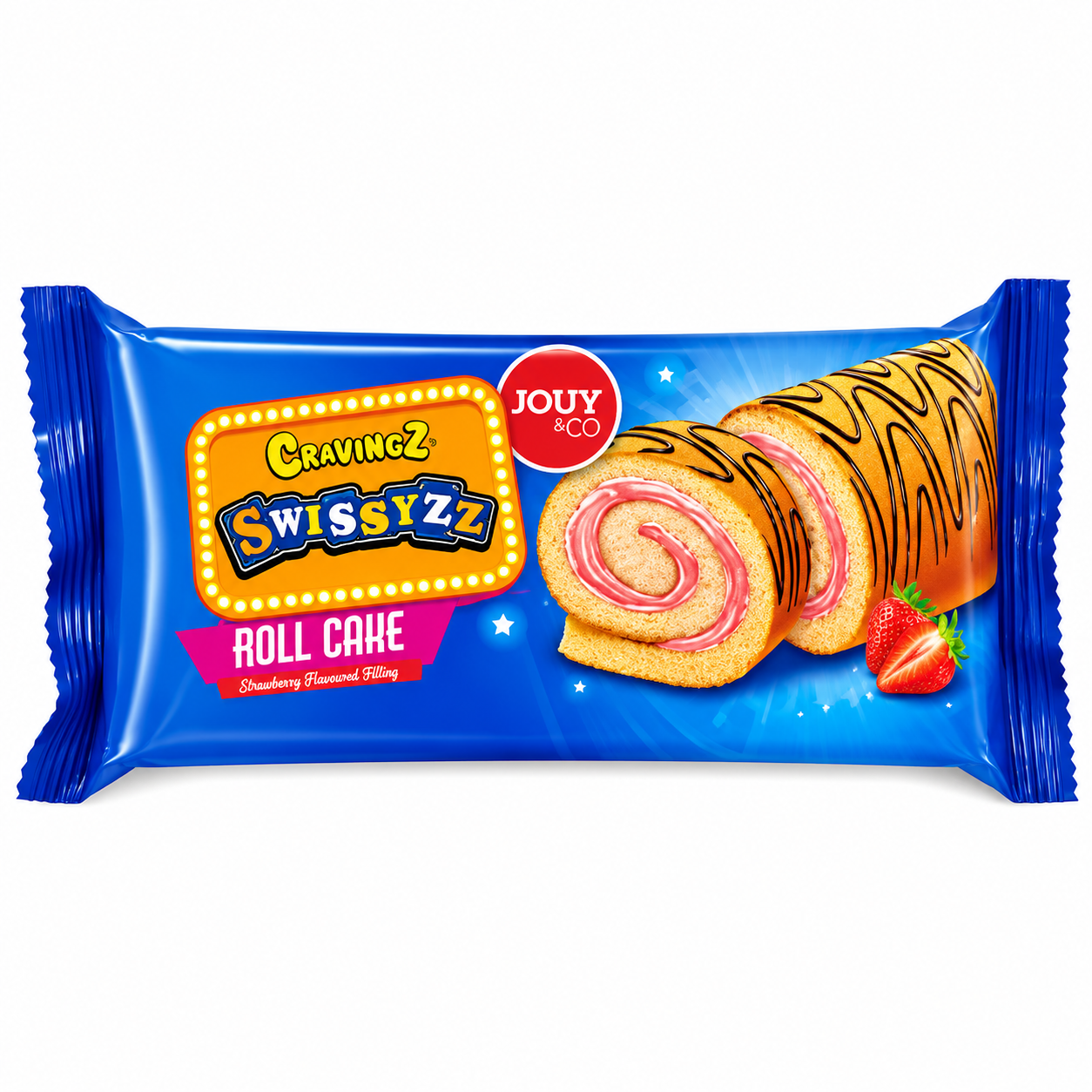 Jouy & Co Cake Roll Strawberry (18x150g)