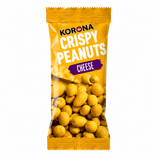 Korona Crispy Peanuts Cheese (22x60g)