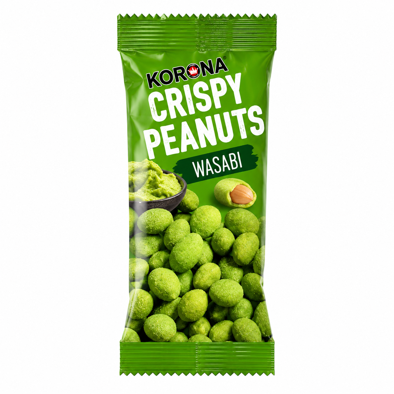 Korona Crispy Peanuts Wasabi (22x60g)