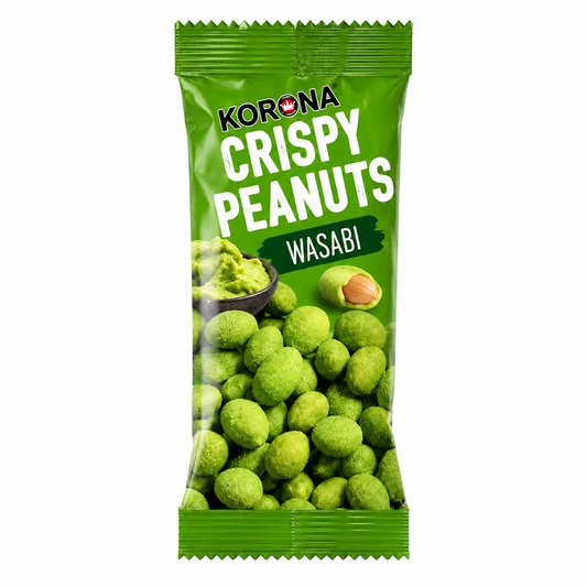 Korona Crispy Peanuts Wasabi (22x60g)
