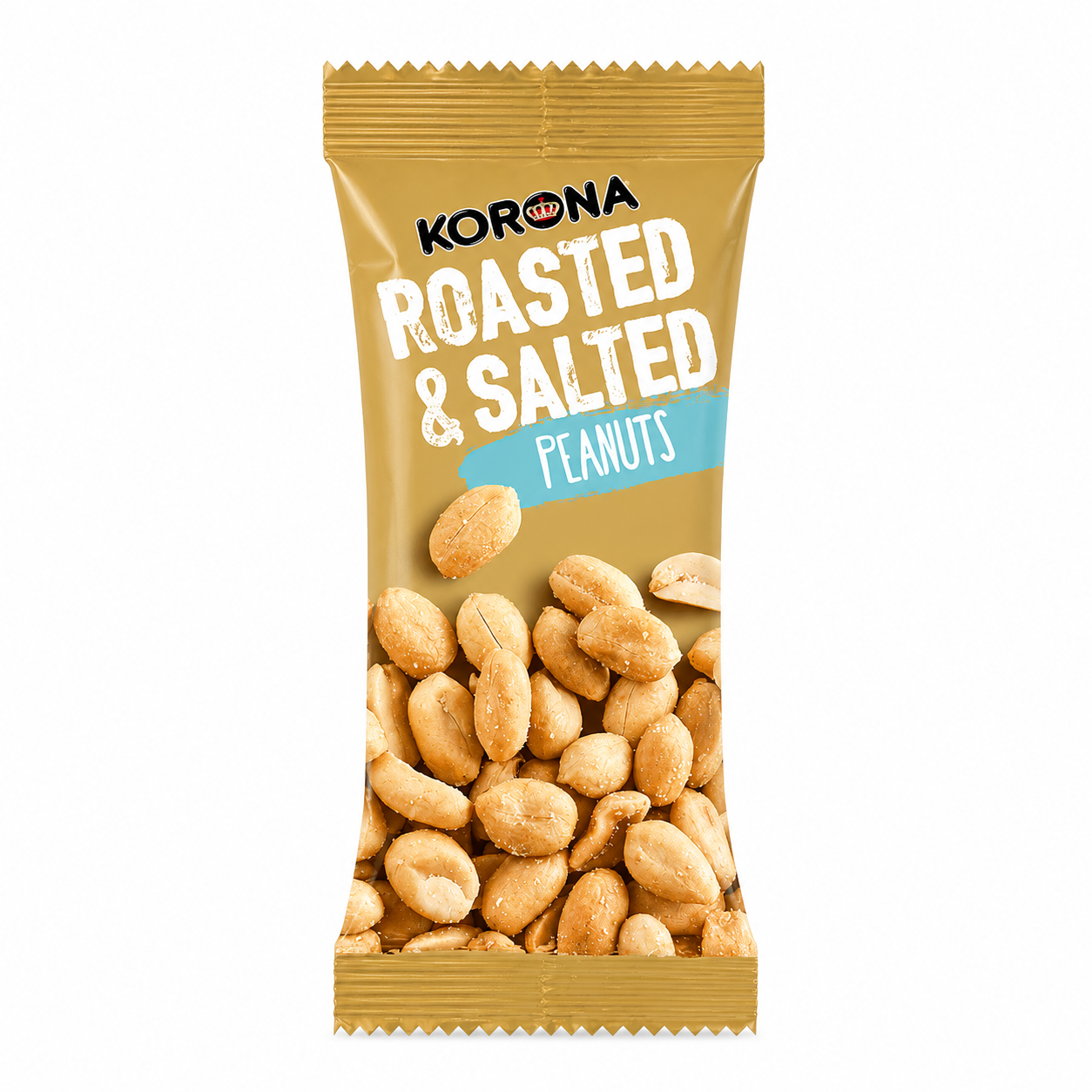 Korona Roasted Peeled Peanuts (22x70g)