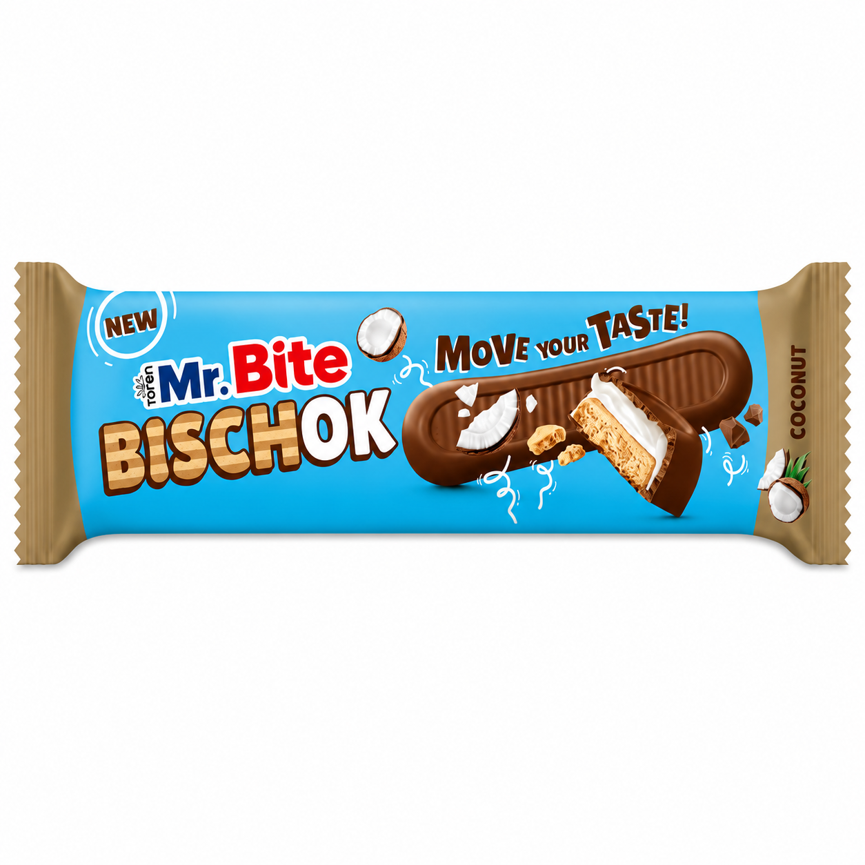 MR. Bite Bischok Coconut (6x24x35g)